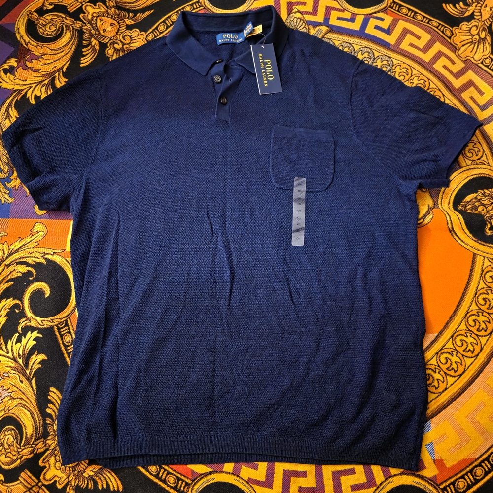 Ralph Lauren Classic Navy Polo Shirt